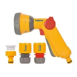 Hozelock Multi-Spray Gun Soft Touch & Fittings Set -Plantify Shop 1175229 2