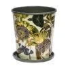 Kew Botanical Retreat Planter With Saucer 16cm -Plantify Shop 1227745
