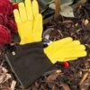 Gold Leaf Ladies Tough Touch Gloves -Plantify Shop 240107