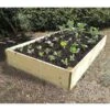 Deluxe Extra Deep Wooden Raised Vegetable Bed 1.8x.0.9mtr -Plantify Shop 453687
