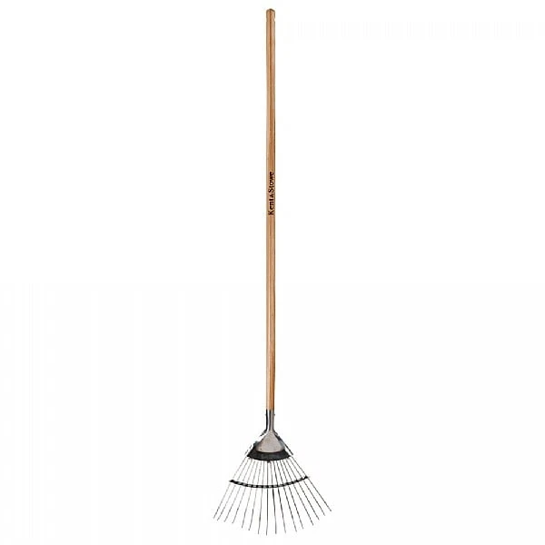 Kent & Stowe Garden Life Stainless Steel Leaf Rake 3 Kent & Stowe Garden Life Stainless Steel Leaf Rake