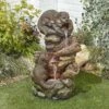 Easy Fountain Otter Pools Water Feature With LED Lights -Plantify Shop 975201