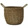 Ivyline Seagrass Natural Lined Basket (Various Sizes) -Plantify Shop SEANATLIN